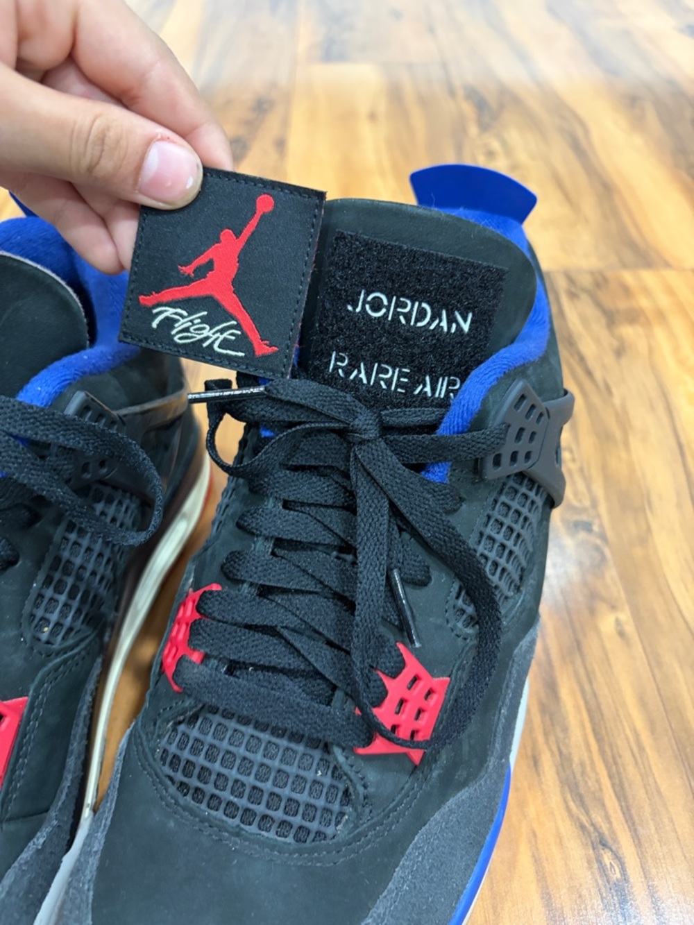 Jordan rare air retro 4 Nike sneakers-size 8.5 men’s - Picture 10 of 10